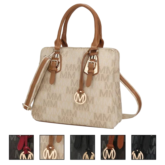 MKF Collection Prague Milan M Signature Handbag by Mia K
