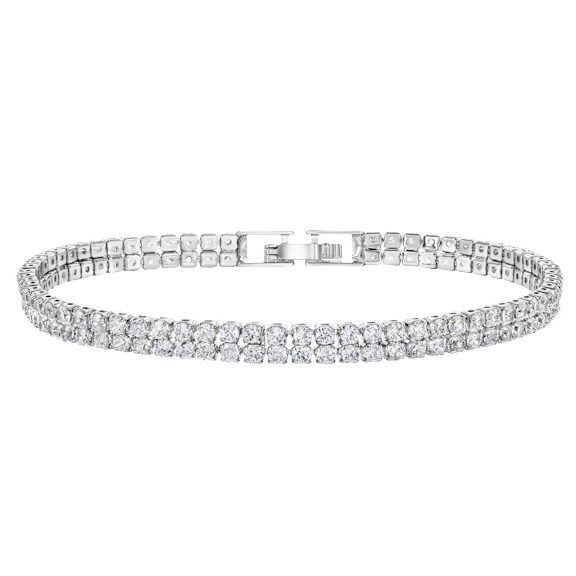 Donatello Gian Two Row Tennis Bracelet
