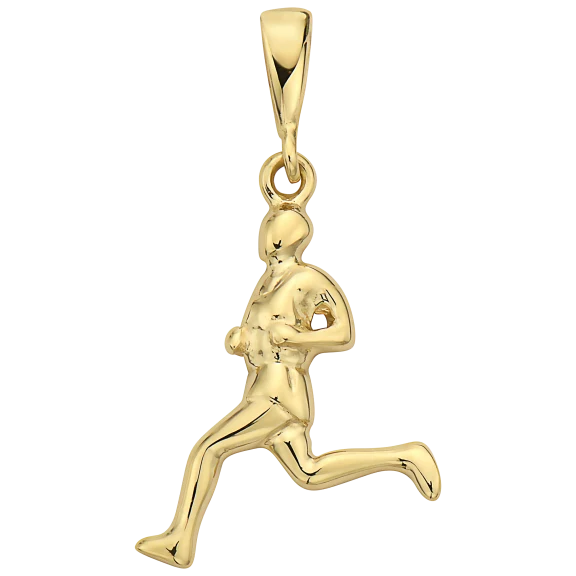 Pori Jewelers 14K Yellow Gold Runner Pendant