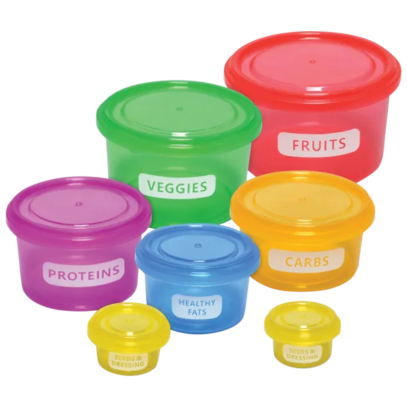 14-Piece: Eternal Products Portion Control Food Storage Set