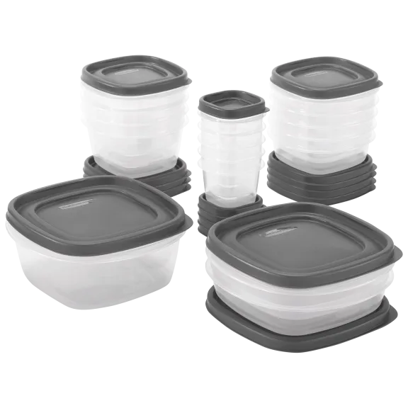 Rubbermaid 34-Piece EasyFindLids Food Storage Container Set