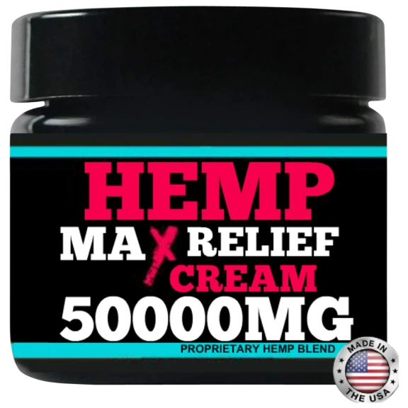 Healthergize Hemp Cream Max Relief