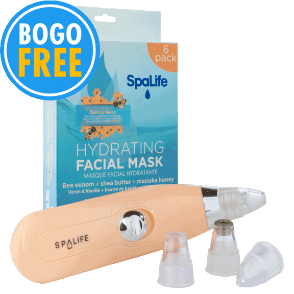 2-Pack: SpaLife Extracting Pore Cleanser and 6-Piece Mask Set