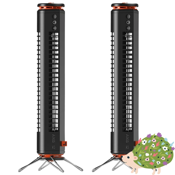 2-Pack: Sharper Image by Vornado AXIS 12 Airbar USB Desktop Fans