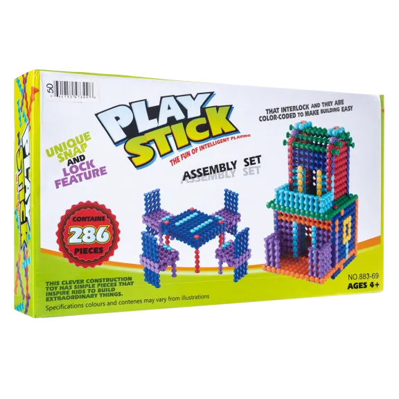 Super Toys Play-Stick Creative Blocks Assembly Set
