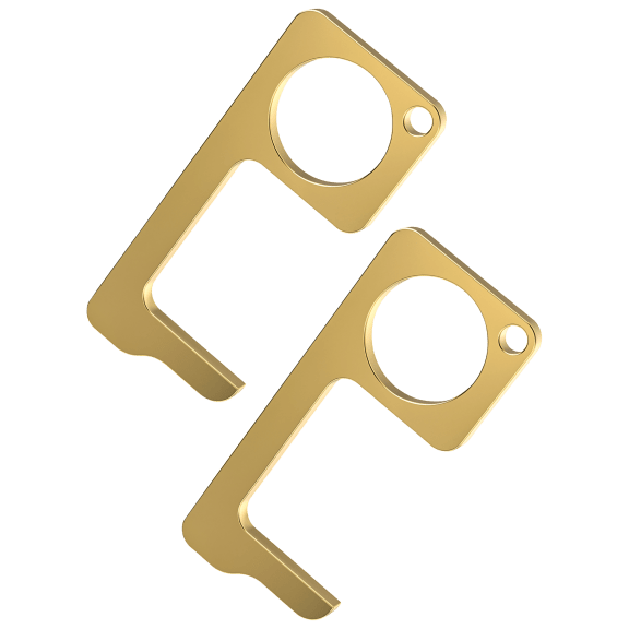 2-Pack: Steliron No-Touch Antimicrobial Keys
