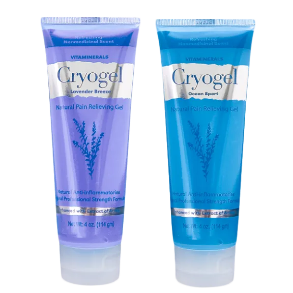 2-Pack: Vitaminerals Cryogel Pain Relief Gel