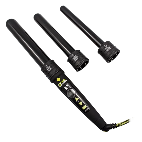 Hair Forensic New Wave 50D 3-in-1 Curling Wand Set