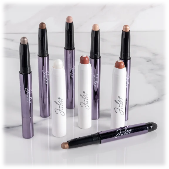 Julep 6-Piece Eyeshadow Stick & 3-Piece Moisturizing Lip Balm Set