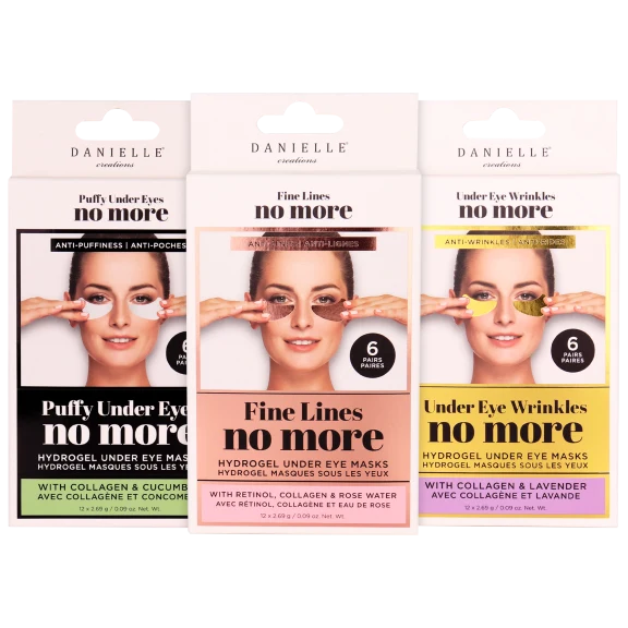 18-Pack: Danielle Hydrogel Collagen Under-Eye Masks