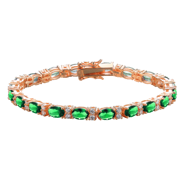 Genevive Stunning Sterling Silver Bracelet