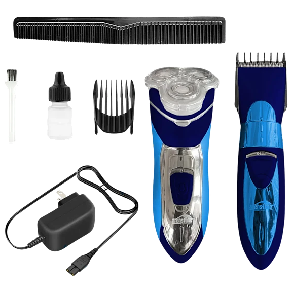 iBasics Rechargeable Clipper & Washable Electric Shaver