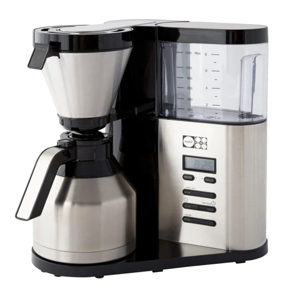 Motif Elements Pour-Over Style Coffee Brewer with Thermal Carafe