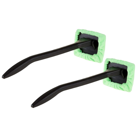 2-Pack: Two Elephants Microfiber Windshield Cleaner