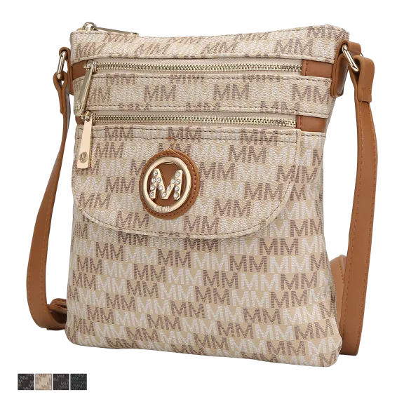 MKF Collection Aretha Crossbody Bag by Mia K