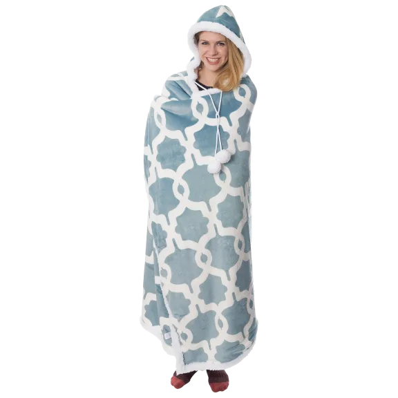 Kensie Esy Hooded Throw 51" x 71"