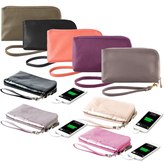 Chic Buds 2,600mAh Clutchette Power Charging Purse