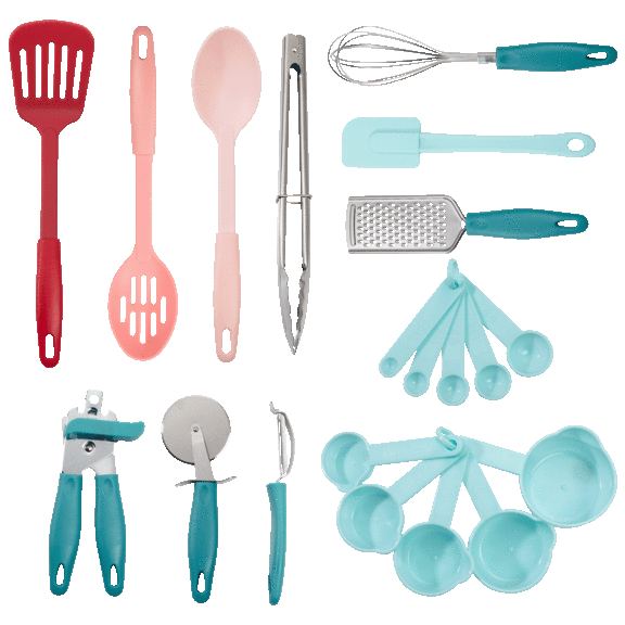 Social Chef 20-Piece Kitchen Utensil Set