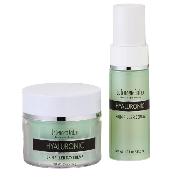Dr. Jeannette Graf, M.D. Hyaluronic Serum and Cream Set