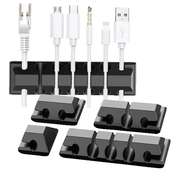 Multi Cable Organizer 5-Piece Set by 3P Experts