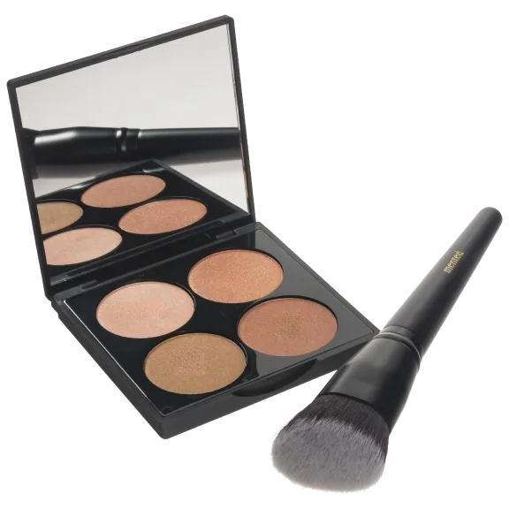 Mented Highlighter 2-Piece Set with Angled Brush
