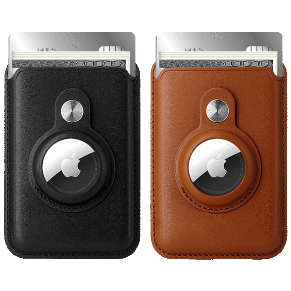2-Pack: Titan Rfid Blocking Snap-On Magsafe Magnetic Card Holder
