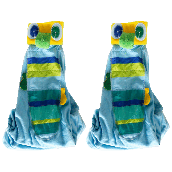 2-pack: Toyzon Snuggle Noodle Magical Blanket
