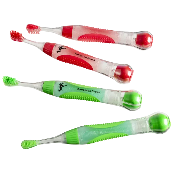 2-Pack: Kangaroo Training Toothbrushes