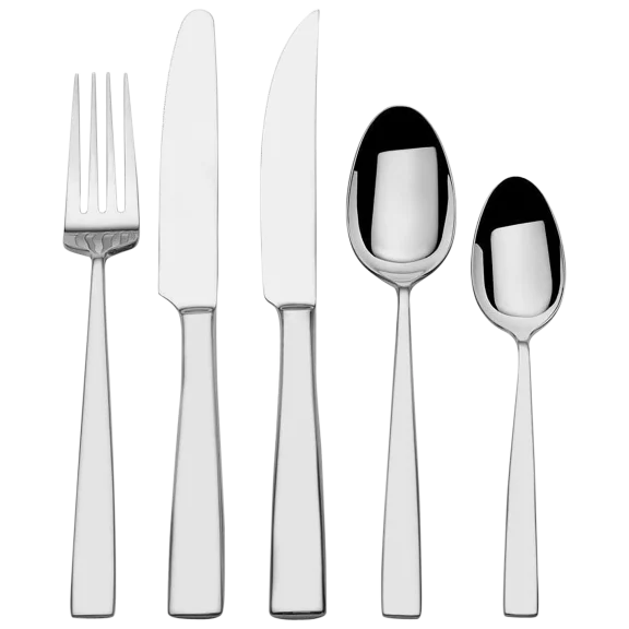 Mikasa Everett 18/10 20 Piece Flatware Set