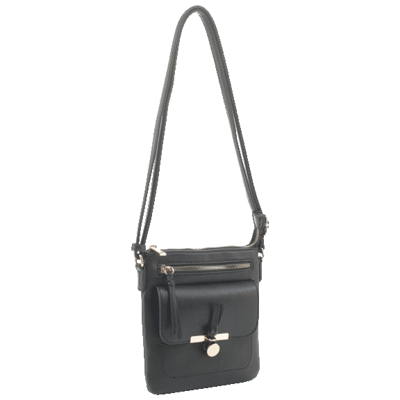Emperia Flap Pocket Crossbody with Compartments