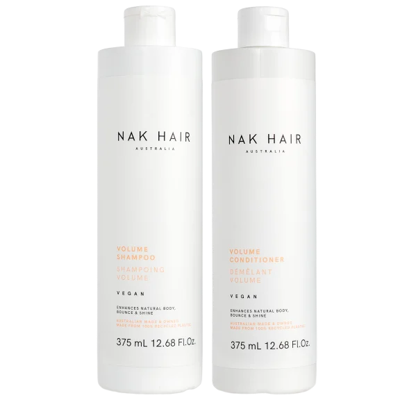 2-Pack: NAK Hair Volume Shampoo + Conditioner