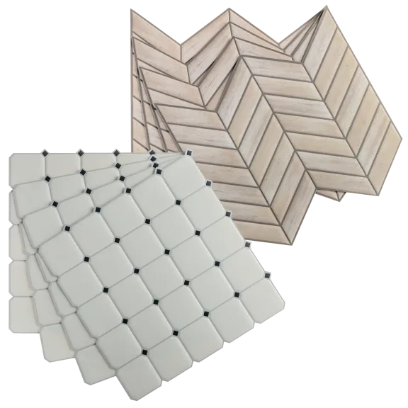 32-Pack: RoomMates StickTiles Peel and Stick Wall & Backsplash Tiles