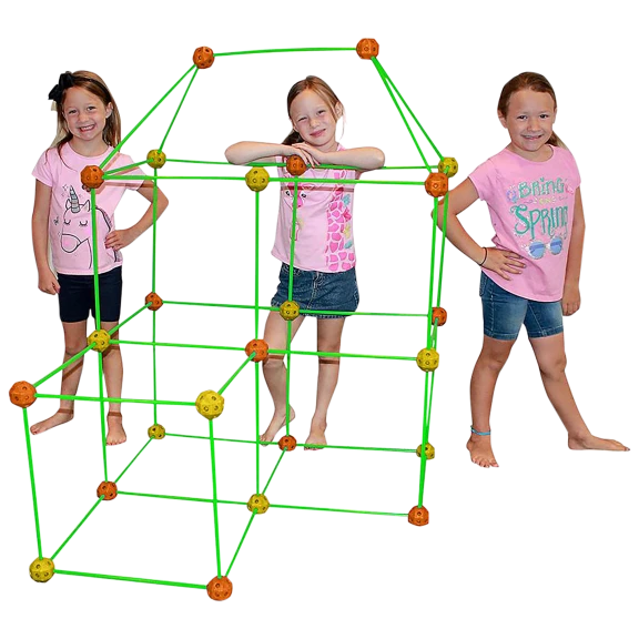 Funphix 77-Piece Fort Building Kit