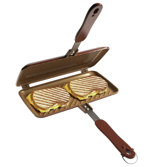 ASOTV Red Copper Flipwich DUO Panini Maker