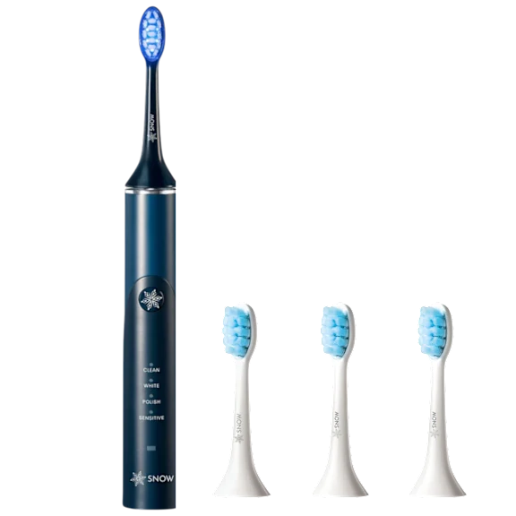 SNOW LED Sonic G2 Toothbrush with 4 Brush Heads