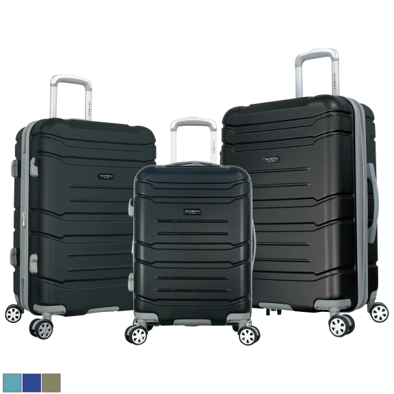 Olympia USA Denmark Plus 3-Piece Expandable Hardside Luggage Set