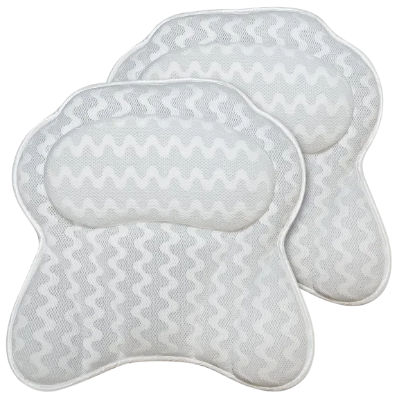 2-Pack: Bath Haven Bathtub Pillow