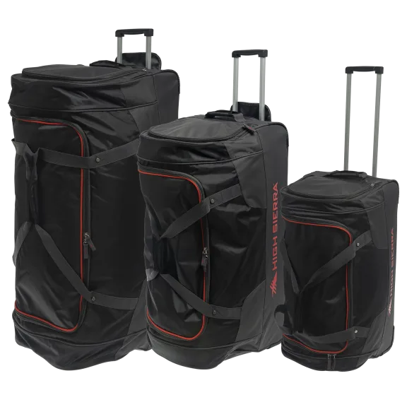 High Sierra 3-Piece Wheeled Duffel Set (26", 30", 36")
