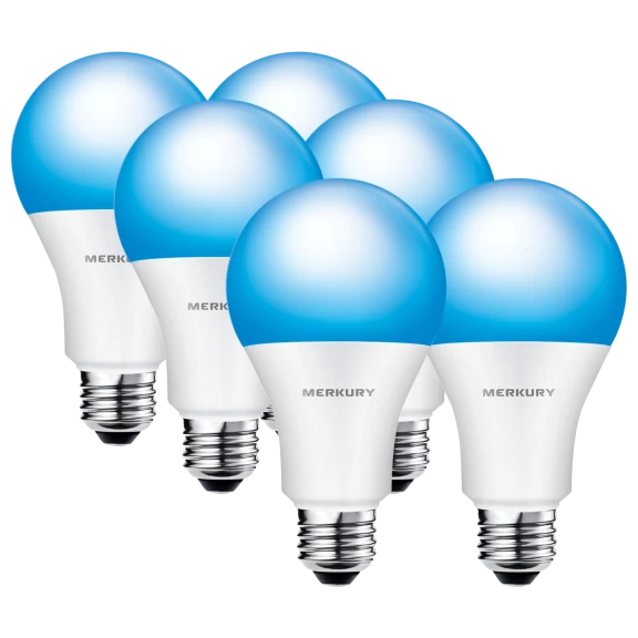 6-Pack: Merkury Innovations Smart WiFi LED Bulbs
