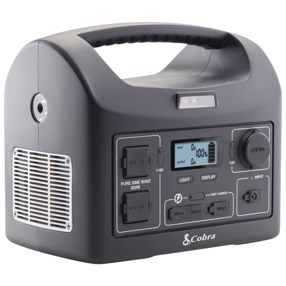 Cobra 200W Portable Power Station