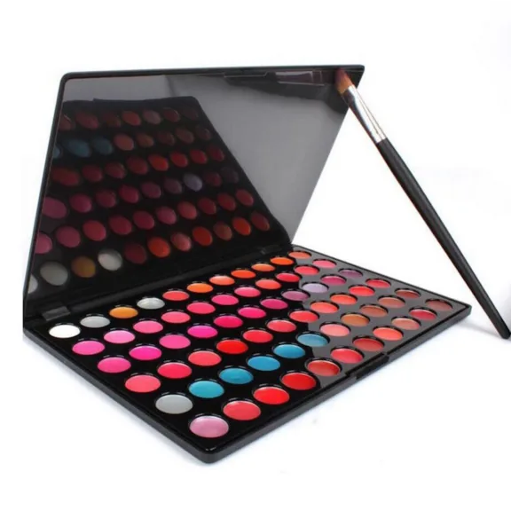 Zoë Ayla 66 Color Professional Lipstick Palette with Handy Application Brush