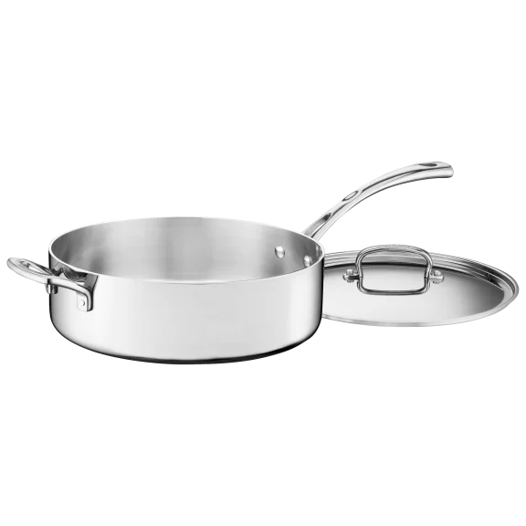Cuisinart French Classic Try-Ply Stainless 5.5-quart Saute' Pan with Cover