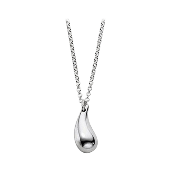 Hollywood Sensation Amalie Silver Necklace in Sterling Silver-Plated
