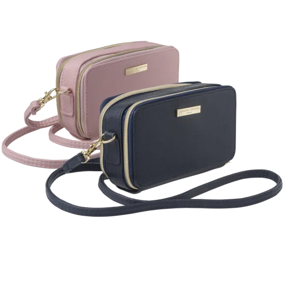Adrienne Vittadini Phone Charging Double Crossbody