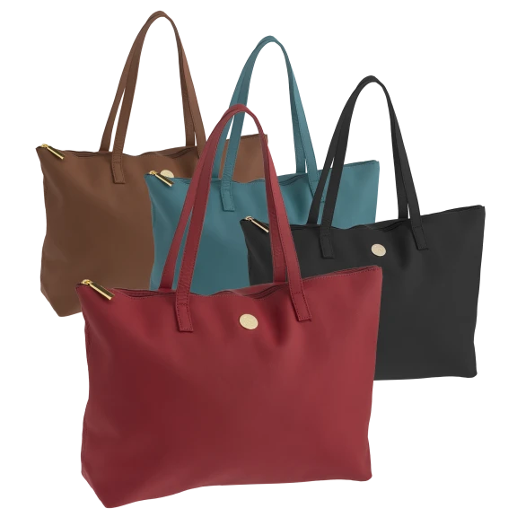 Joy Mangano Christie Leather Tote