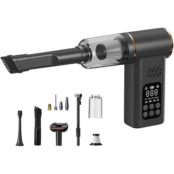 Parsecs 3-in-1 Rechargeable Cordless Tire Inflator, Vacuum and Blower