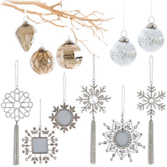 Shiraleah Christmas Ornaments (2-to-10-Pack)