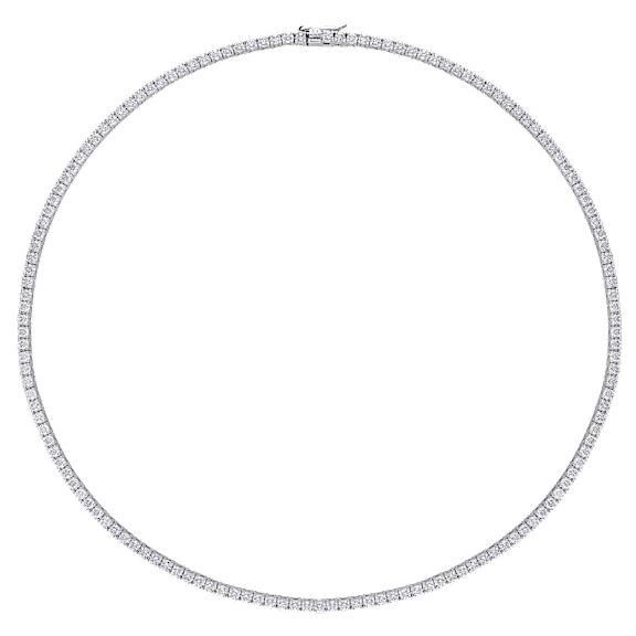 The Moissanite Tennis Necklace