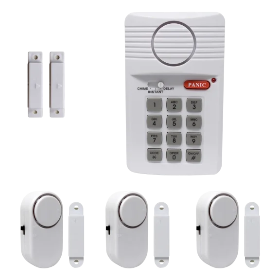 ZeroDark Universal Door & Window Security Alarm Starter Kit