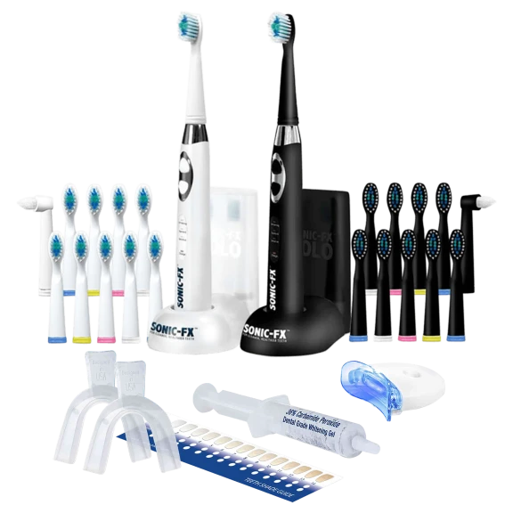 Sonic-FX Solo Total Care Electric Toothbrush and Whitening Kit Bundle